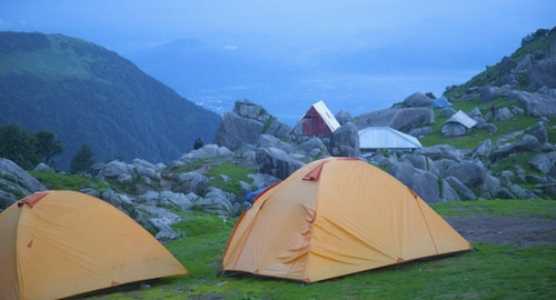 saco de dormir montaña
