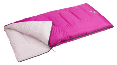 saco de dormir rosa