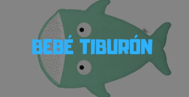 saco bebe tiburon